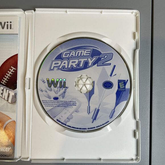 Game Party 2 Wii Nintendo Video Game Complete With Manual Tested Used - Picture 8 of 10